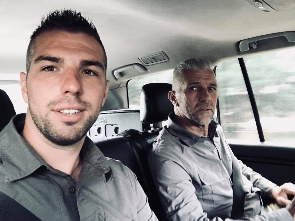 The K9Belgium.com team on the road between projects